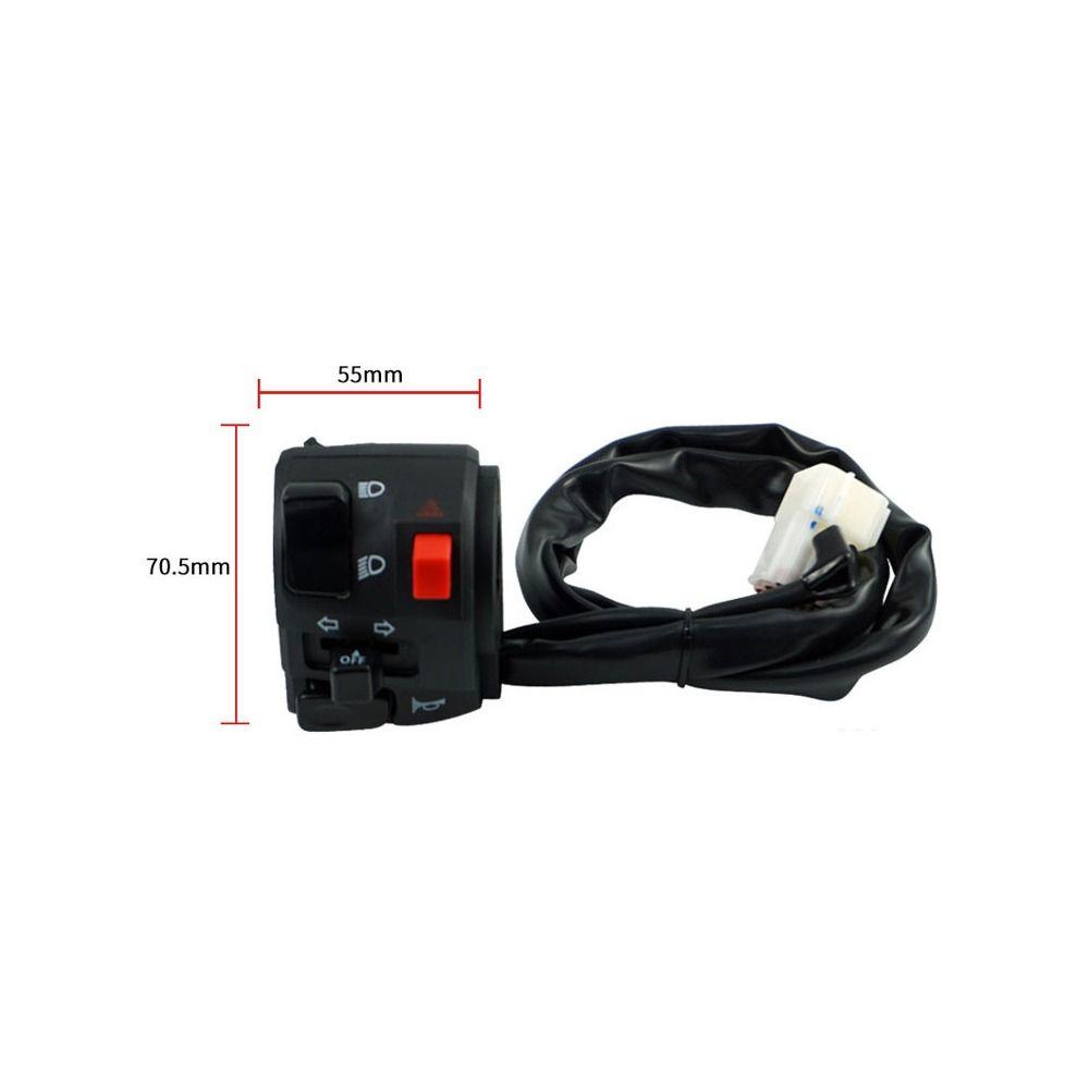 POPULAR Saklar Kombinasi Motor Aksesoris Praktis Horn Universal Saklar Indikator Lampu