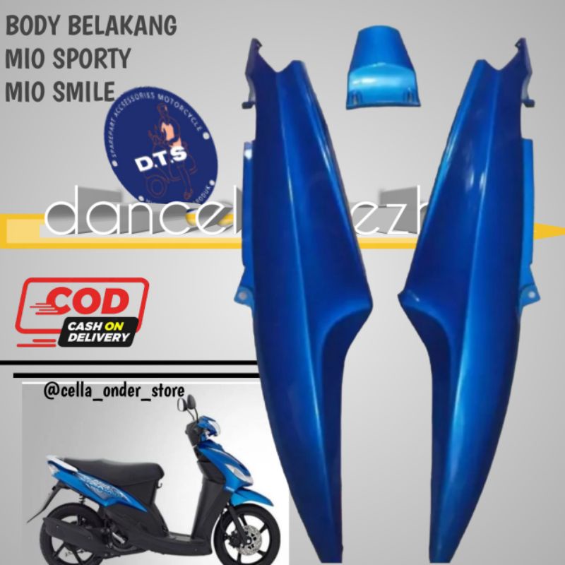 BODI MIO SMILE MIO SPORTY | BODI BELAKANG MIO BIRU MUDA | COVER BODI BELAKANG MIO BIRU MUDA
