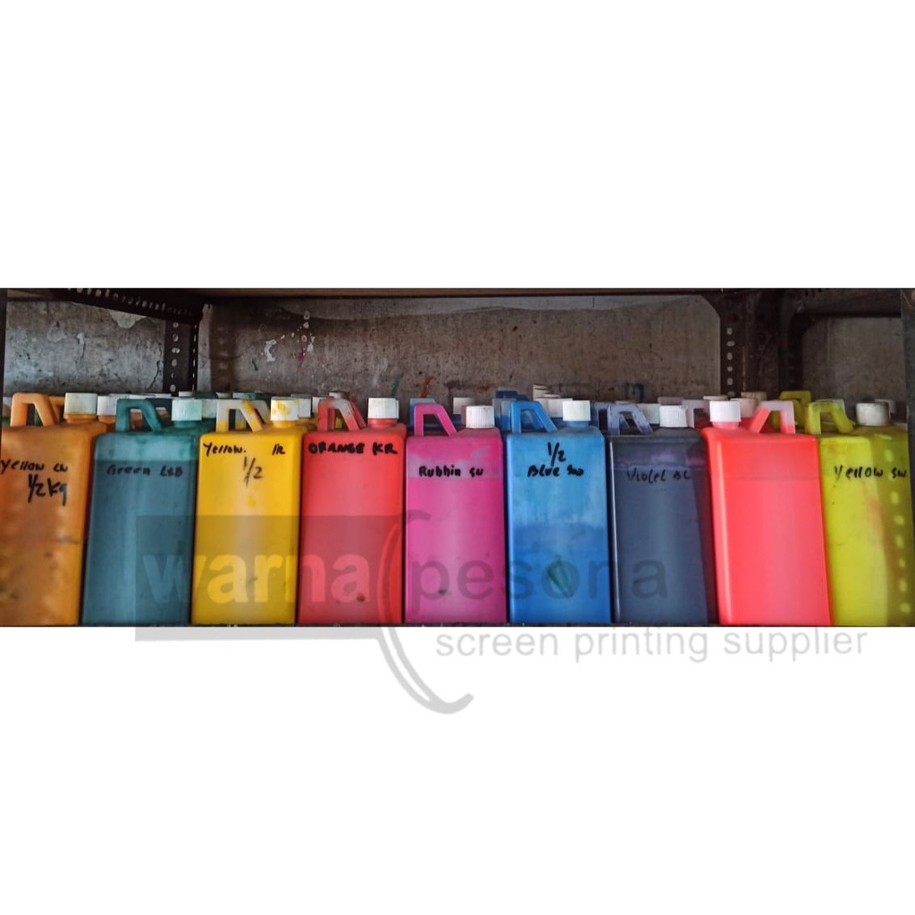 

Pigmen Biang Warna Sablon (1/2 Kg)