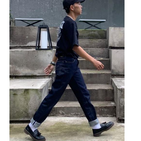 ♙ Celana Denim Selvdege Accent Original Zeon Denim 14Oz ☜