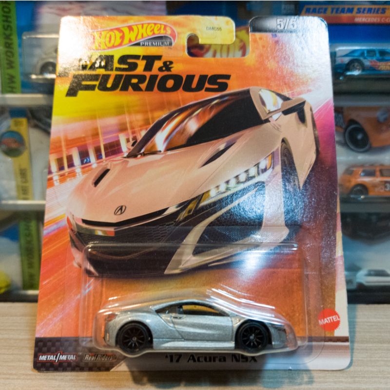 HOT WHEELS 17 ACURA NSX - FAST &amp; FURIOUS - PREMIUM