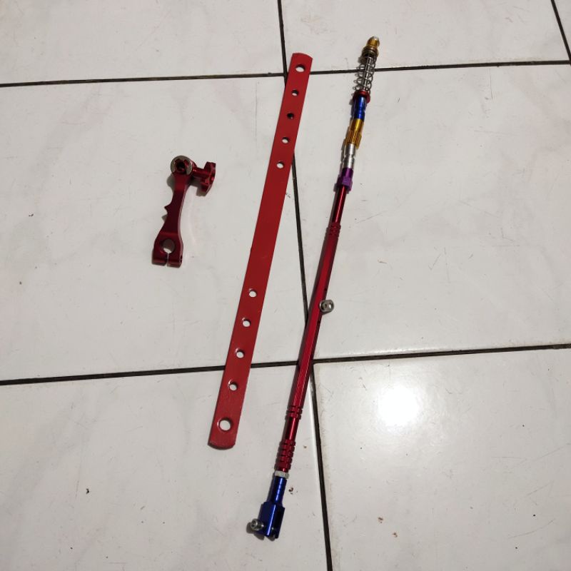 paket variasi Tiang - Panel Cnc - Paha Rem Variasi Untuk Tromol Belakang Semua Motor Bebek - Rx King - Vixion Old dll