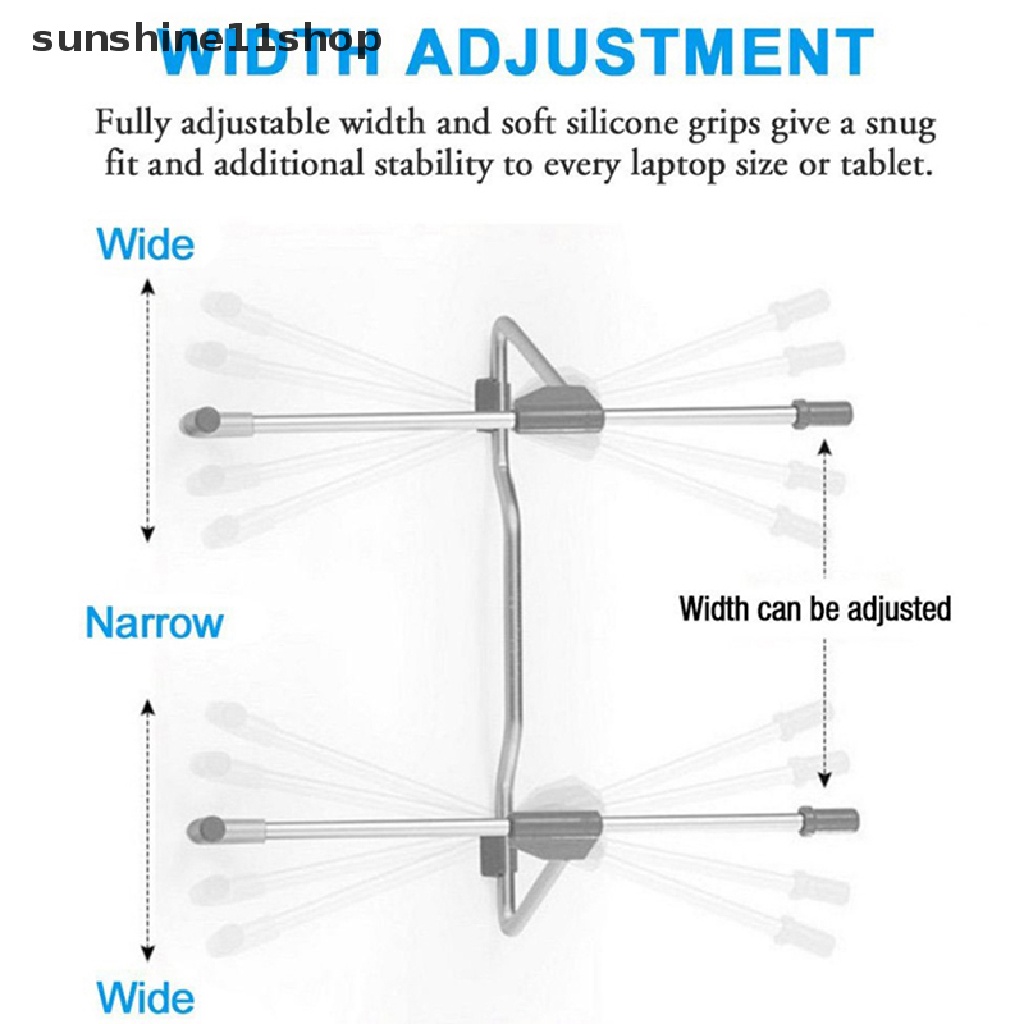 Sho Stand holder Laptop Sudut Pandang Lipat/Tinggi Dapat Disesuaikan Untuk tablet ipad 10-17 inch Notebook pc holder N