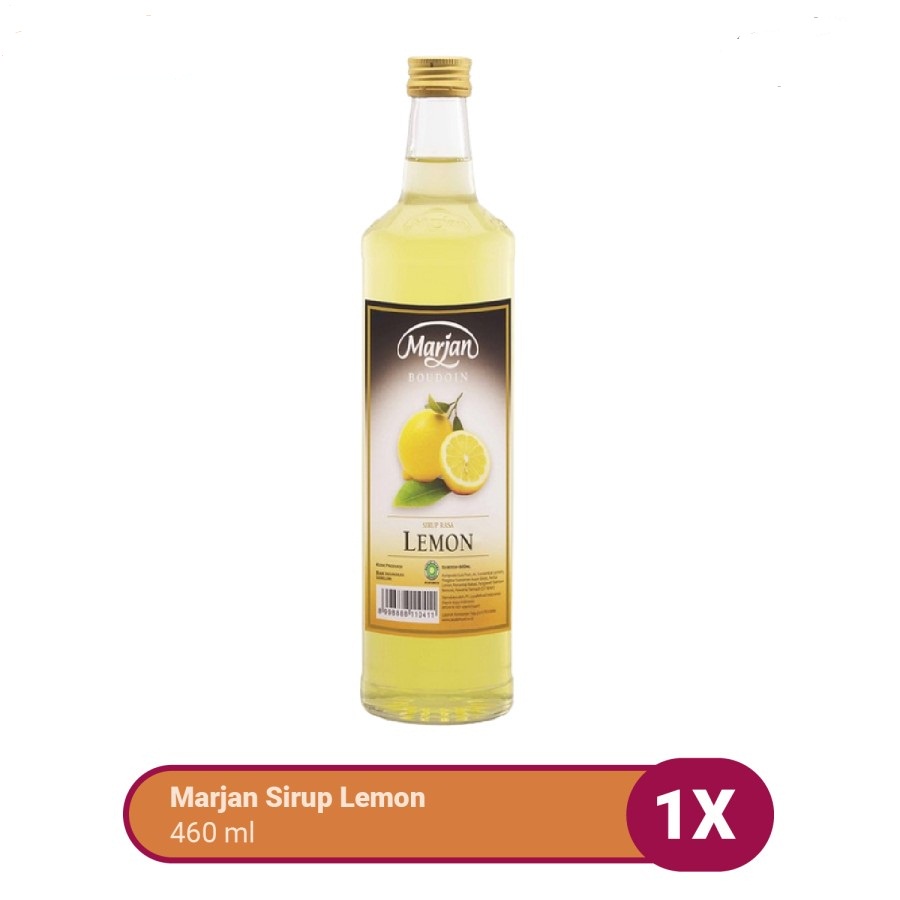 SYRUP MARJAN BOUDOIN SIRUP LEMON 460ML