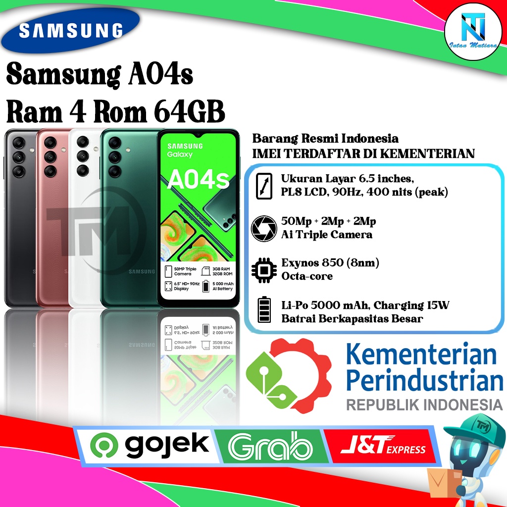 Samsung A04S Ram 4/64GB | Ram 4/128GB
