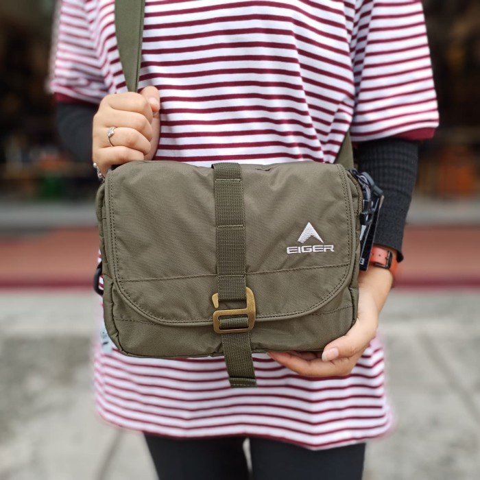 EIGER1989 TAS SELEMPANG PRIA TP.HZL COMP DESCENT TRAVEL POUCH