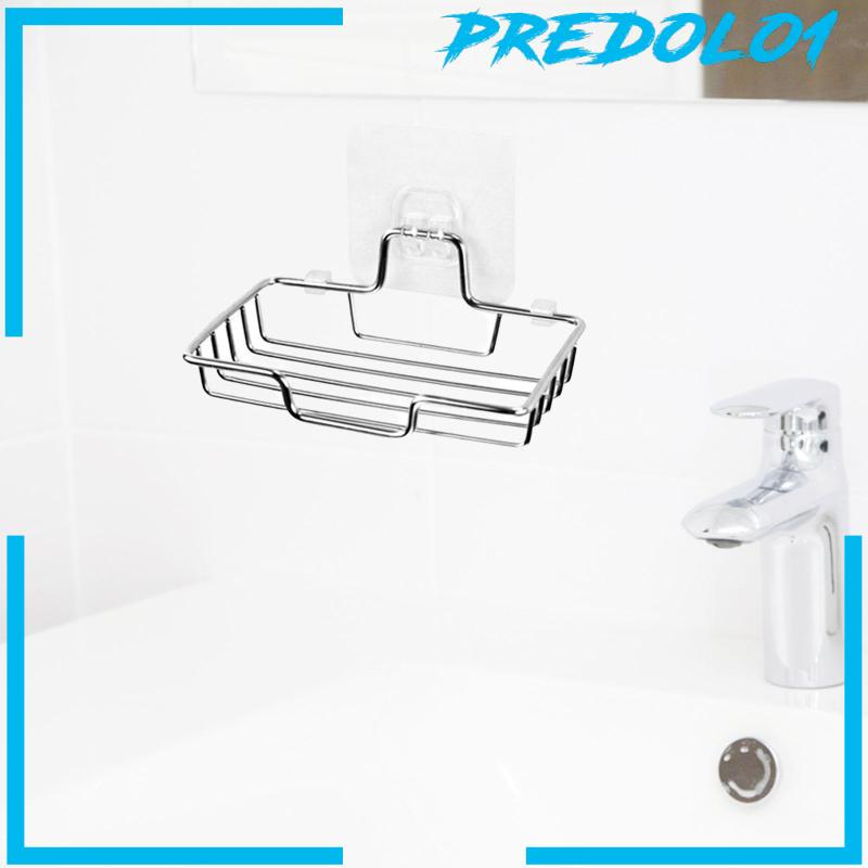 [Predolo1] Sabun Piring Self Adhesive Punch Free Tempel Dinding Untuk Kamar Mandi Meja Hotel