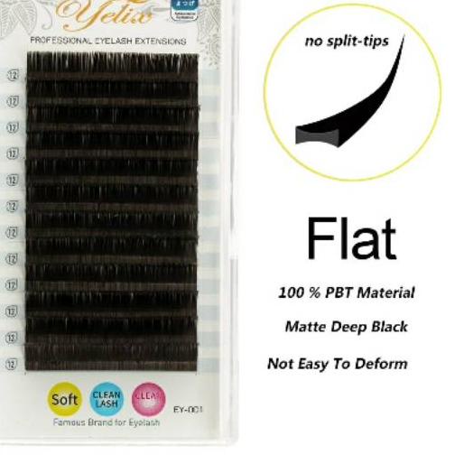 Ω YELIX DIAMOND MATTE BLACK FLAT EYELASH ♔