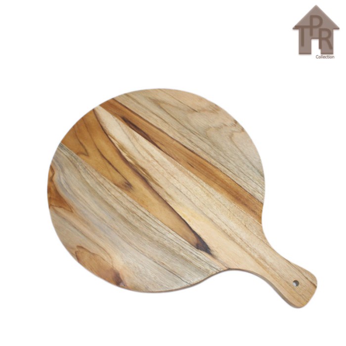 Talenan Pizza Kayu / Wooden Pizza Plate Kualitas Eksport D30