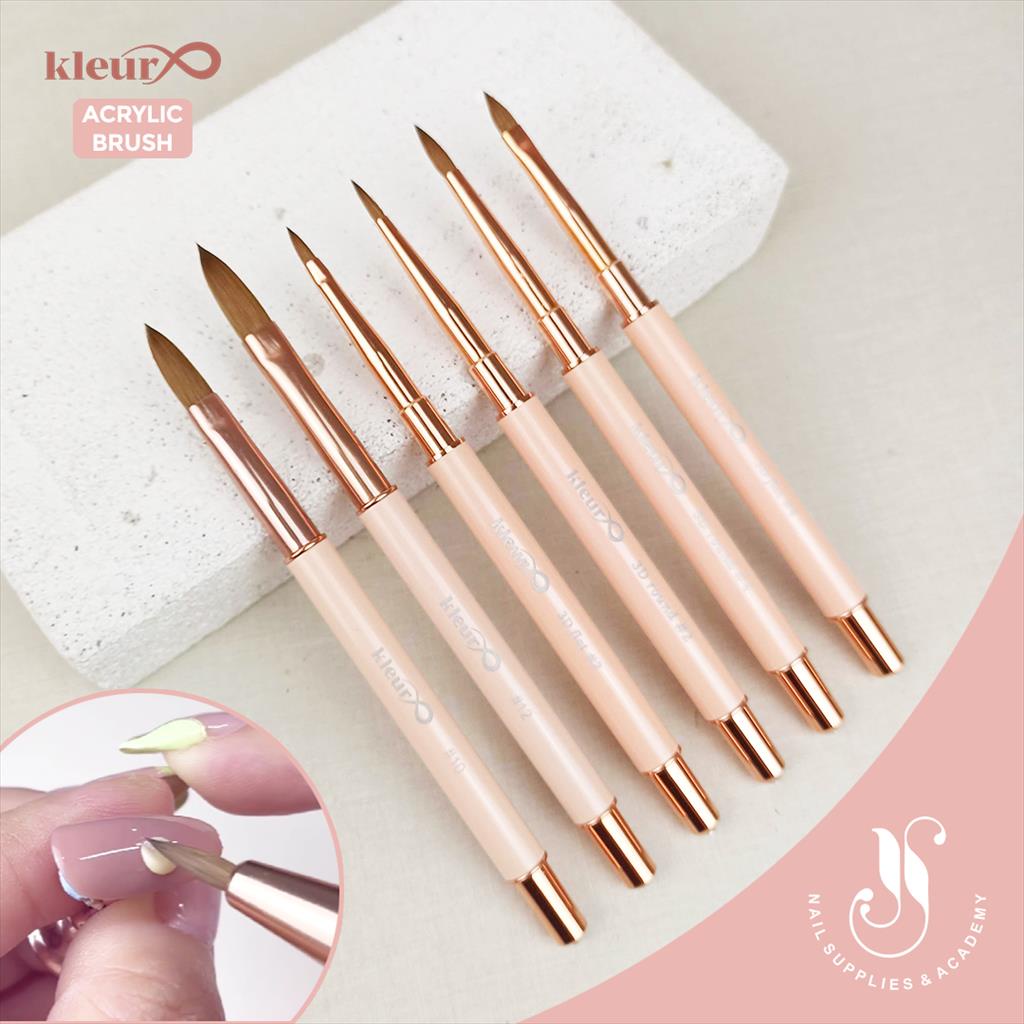 

Kleur 3D Acrylic Brush Flower Kuas Akrilic Kolinsky