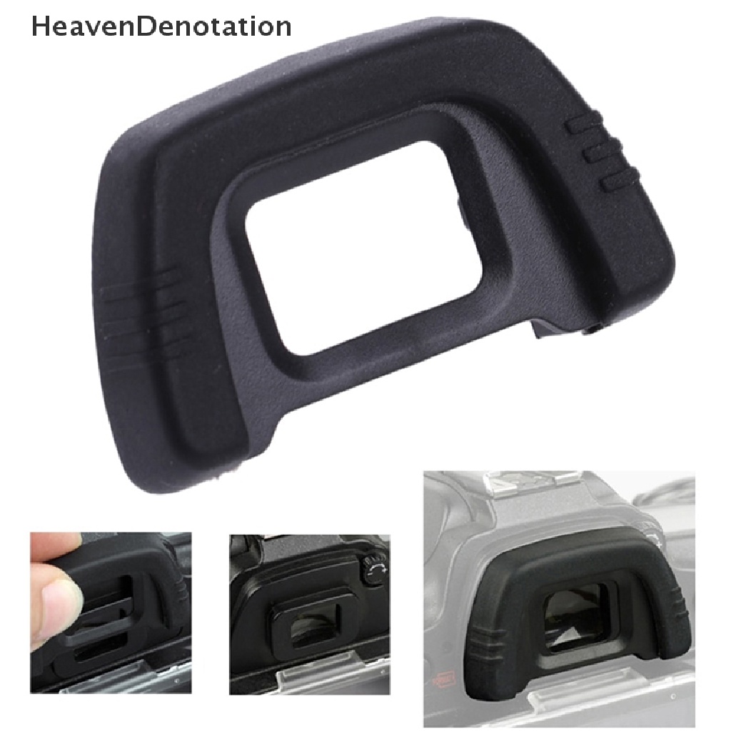 [HeavenDenotation] Dk-21 Viewfinder Karet Mata Cup Eyepiece Eyecup Untuk D90 D600 D300s D750 D7000 D80 Kamera DSLR Kit Aksesoris HDV