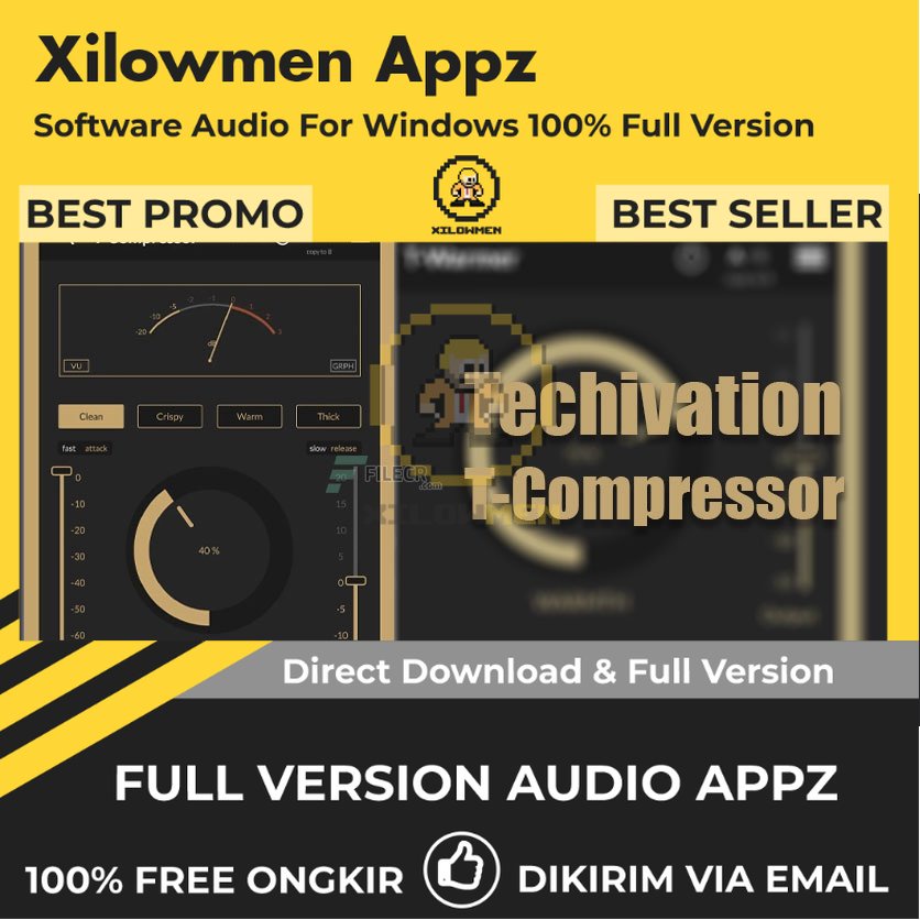 [Full Version] Techivation T-Compressor Pro Lifetime Audio Software WIN OS