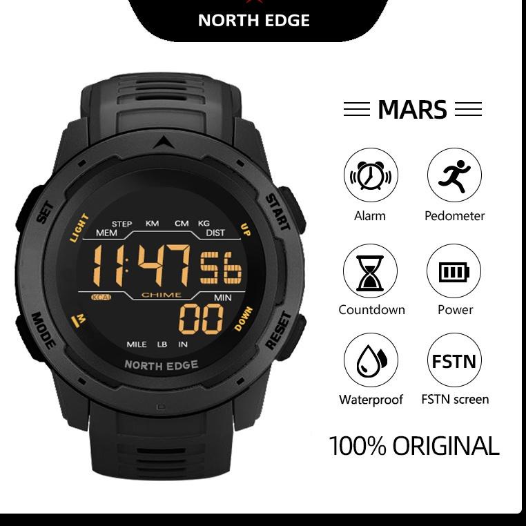 TERPERCAYA north edge mars northedge Mars jam tangan smartwatch pria wanita