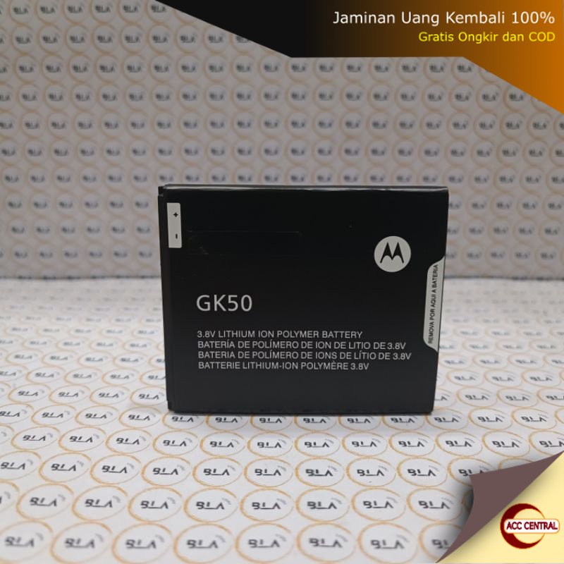 ORIGINAL BATERAI GK50 FOR MOT-TO E3 POWER XT1706