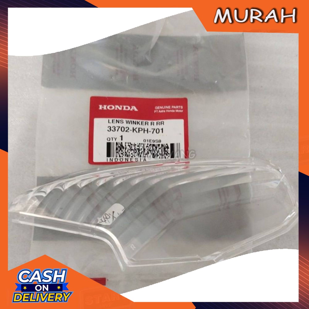Mika sen sein riting ritting Belakang Kanan Honda Supra x 125 old lama ORIGINAL 33702-KPH-701