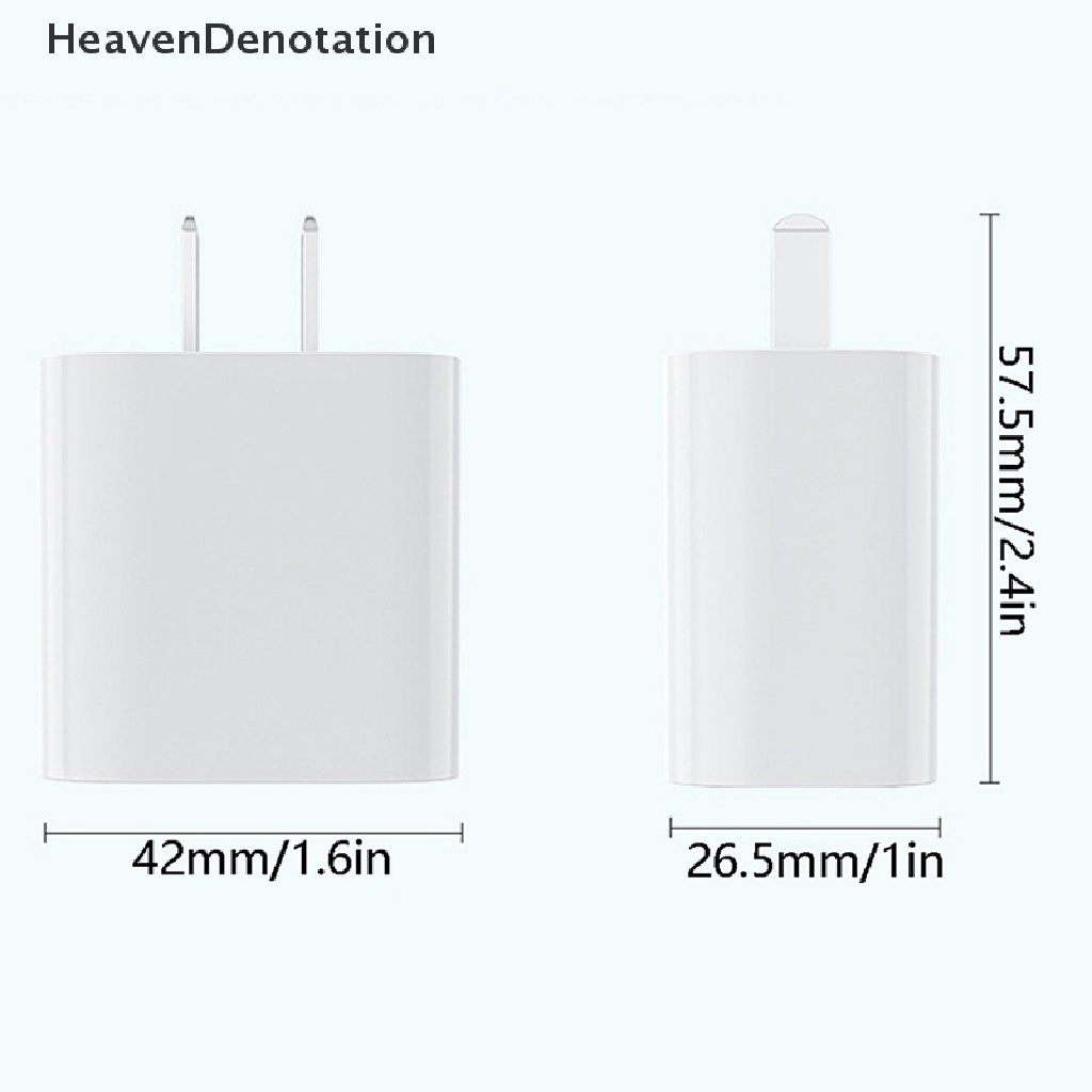 IPHONE [HeavenDenotation] Pd20/30w Untuk PD Tipe C Charger Adapter Untuk Iphone12 11 Pro XR X XS Max HDV