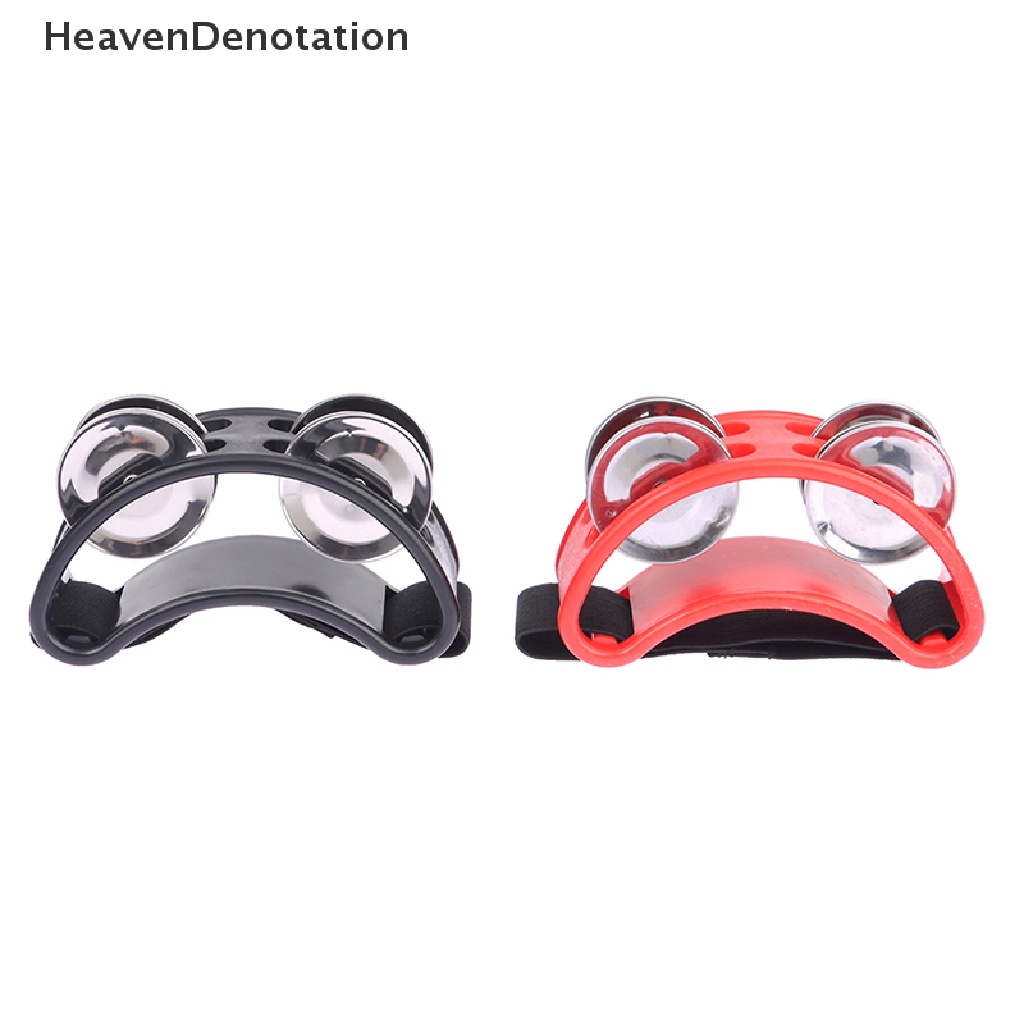 [HeavenDenotation] Drum Iringan Kaki Jingle Drum Rattle Tamborin Alat Perkusi HDV