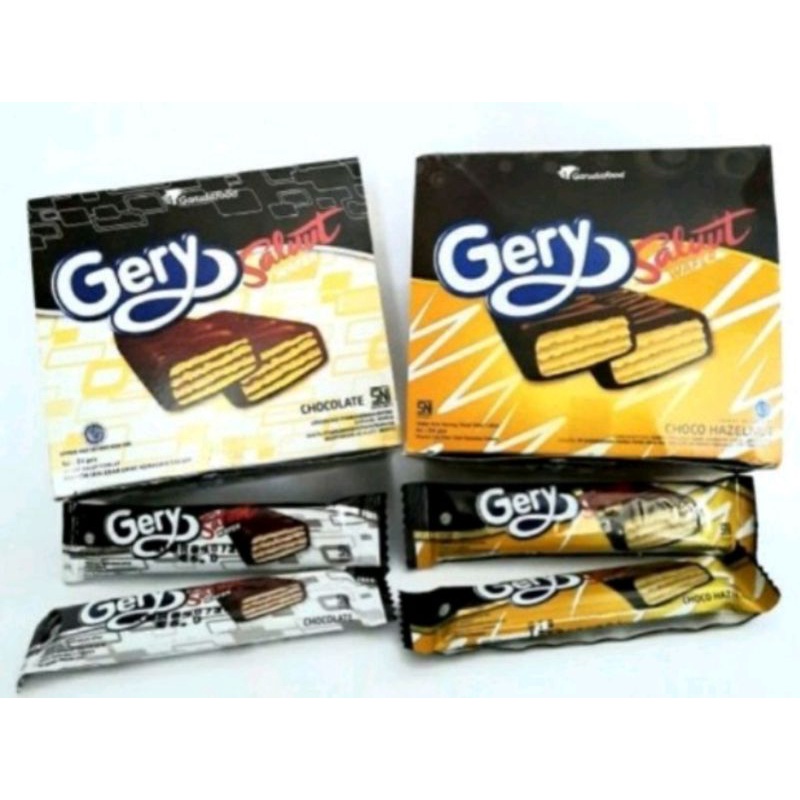 

N_S_Y Gery Saluut Wafer Cokkt 7,5g x 24pcs gery wafer cream