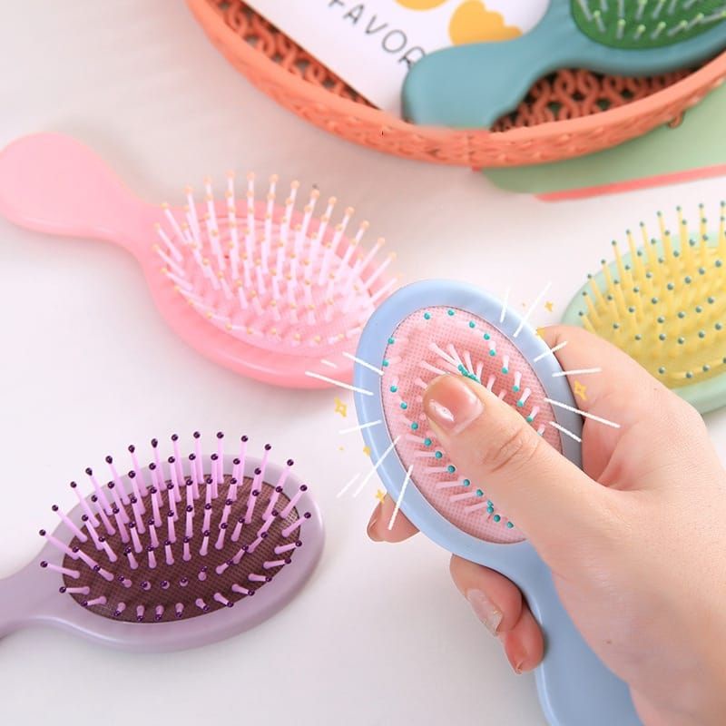 SISIR SIKAT KECIL DENGAN LUBANG UDARA SISIR ANAK ANTI KUSUT SISIR RAMBUT FASHION DENGAN AIR BAG