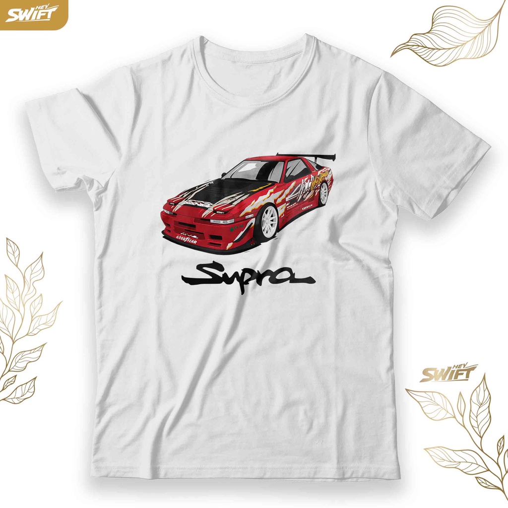 KAOS Toyota Supra mk3 JDM RACING TSHIRT BAJU DISTRO