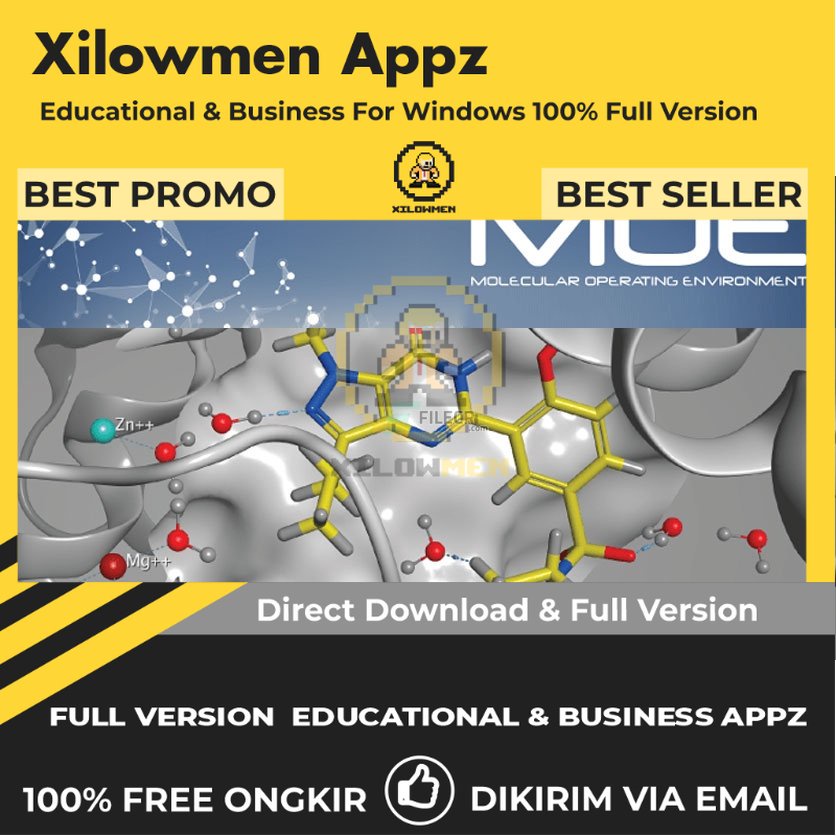[Full Version] Chemical Computing Group MOE20 Pro Educational Business Lifetime Win OS