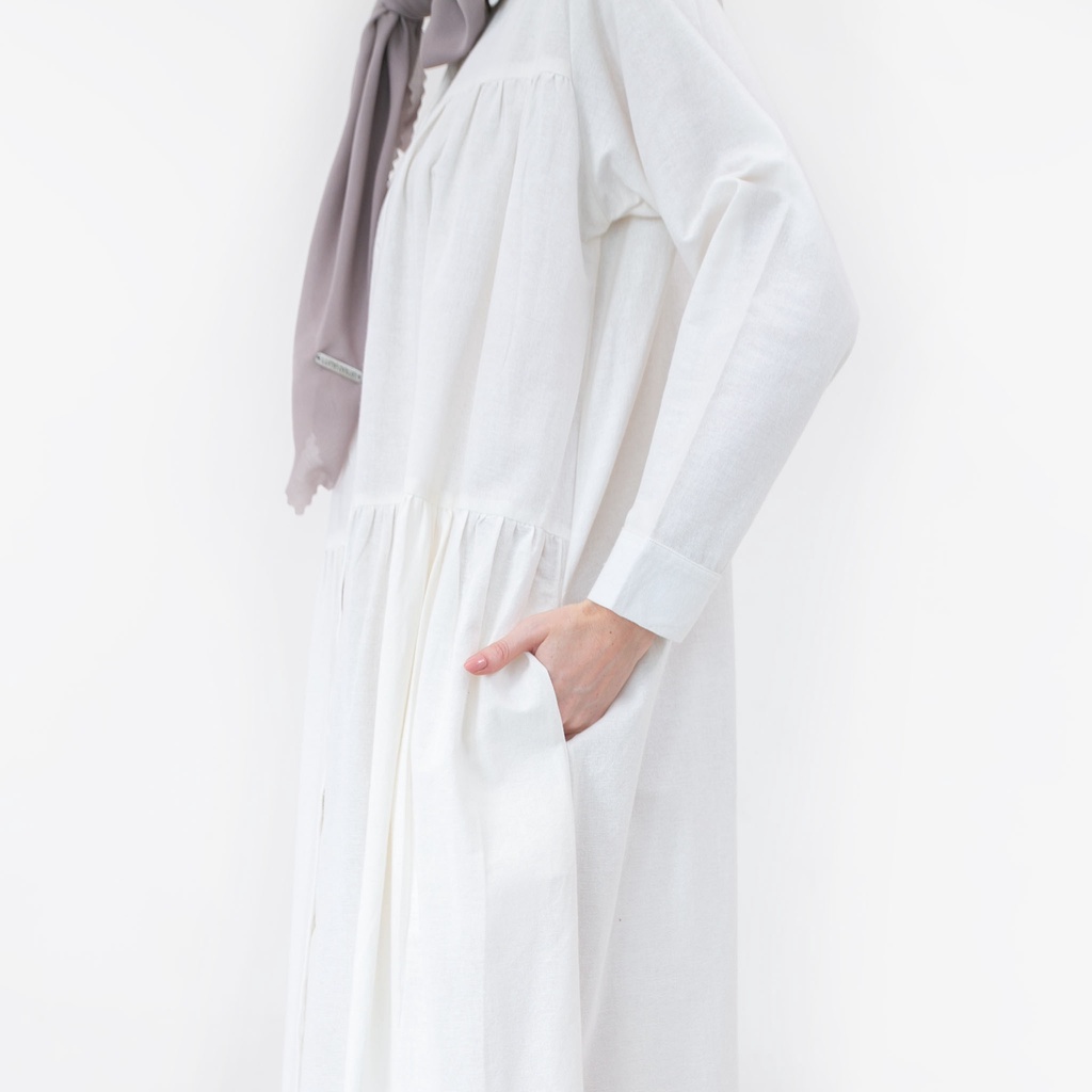 Luma Dawa Akasma Dress / Pilih Warna / Abaya Umroh dan Haji