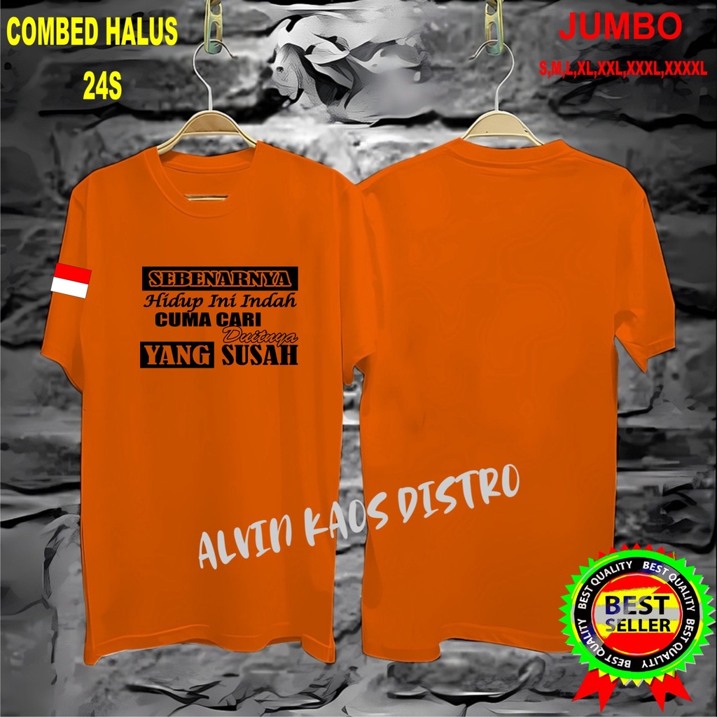 APPS Promo Diskon Kaos BENDERA SEBENARNYA DHP INI INDAH Kaos Terlaris Kualitas Terjamin/Kaos Murah /Pakaian Pria pakaian Wanita/Kaos Distro Pria Kaos Promo