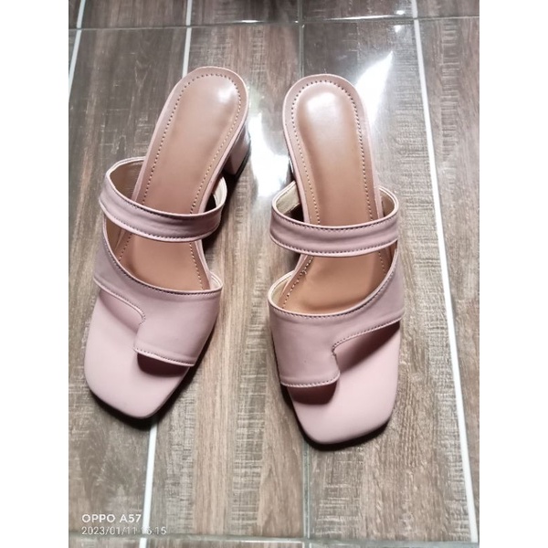 sandal wanita tarry heels 5cm