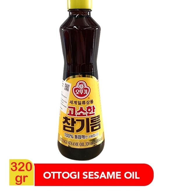 

ⅎ OTTOGI SESAME OIL 320 ML - MINYAK WIJEN DENGAN 100% WIJEN ASLI ۞