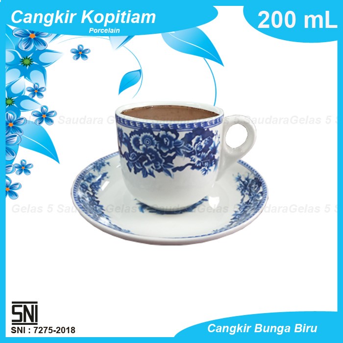 [Cangkir] Cangkir Kopitiam/Gelas Kopitiam /Cangkir Kopi/Keramik/Cangkir Keramik [Barang Stok]