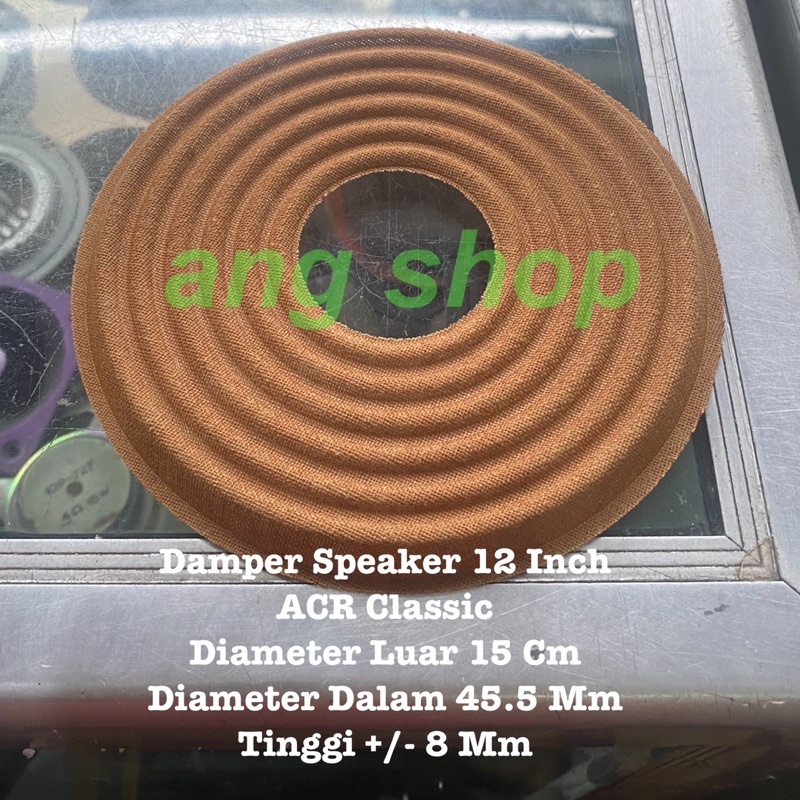 Damper Speaker 12 Inch ACR 1240 Classic Demper Spider 15Cm 150Mm 150 Mm 15 Cm Tinggi Impor