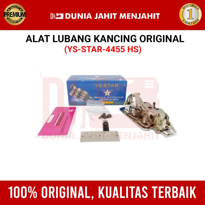 [Ys Star] Alat Lubang Kancing Mesin Jahit Highspeed Ys-4455