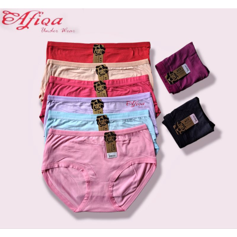 CD Wanita Hyt Motif Polkadot/Bintik² Celana Dalam Wanita 60-65kg