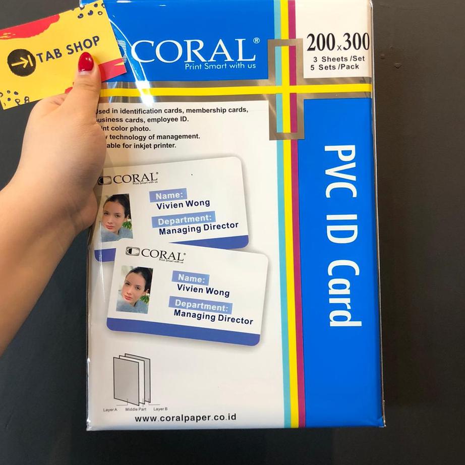 

Terlaris Today CORAL PVC ID CARD murah