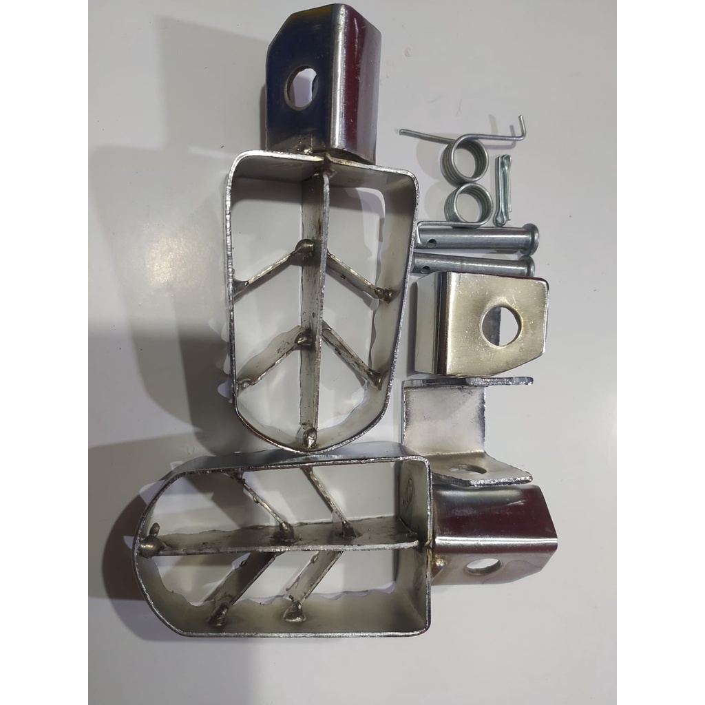 STEP BELAKANG TRAIL CROME