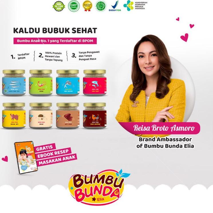 

❇ Bumbu Bunda by Elia Kaldu Non MSG Non Gula Garam / Kaldu Mpasi Anti GTM ➺