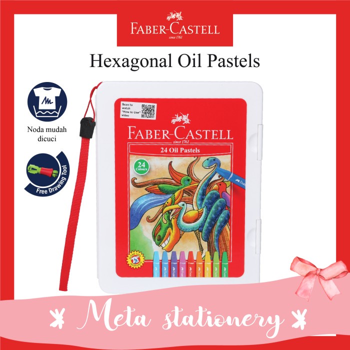 

Terlaris Crayon Hexagonal Oil Pastel Faber Castell 24 Warna
