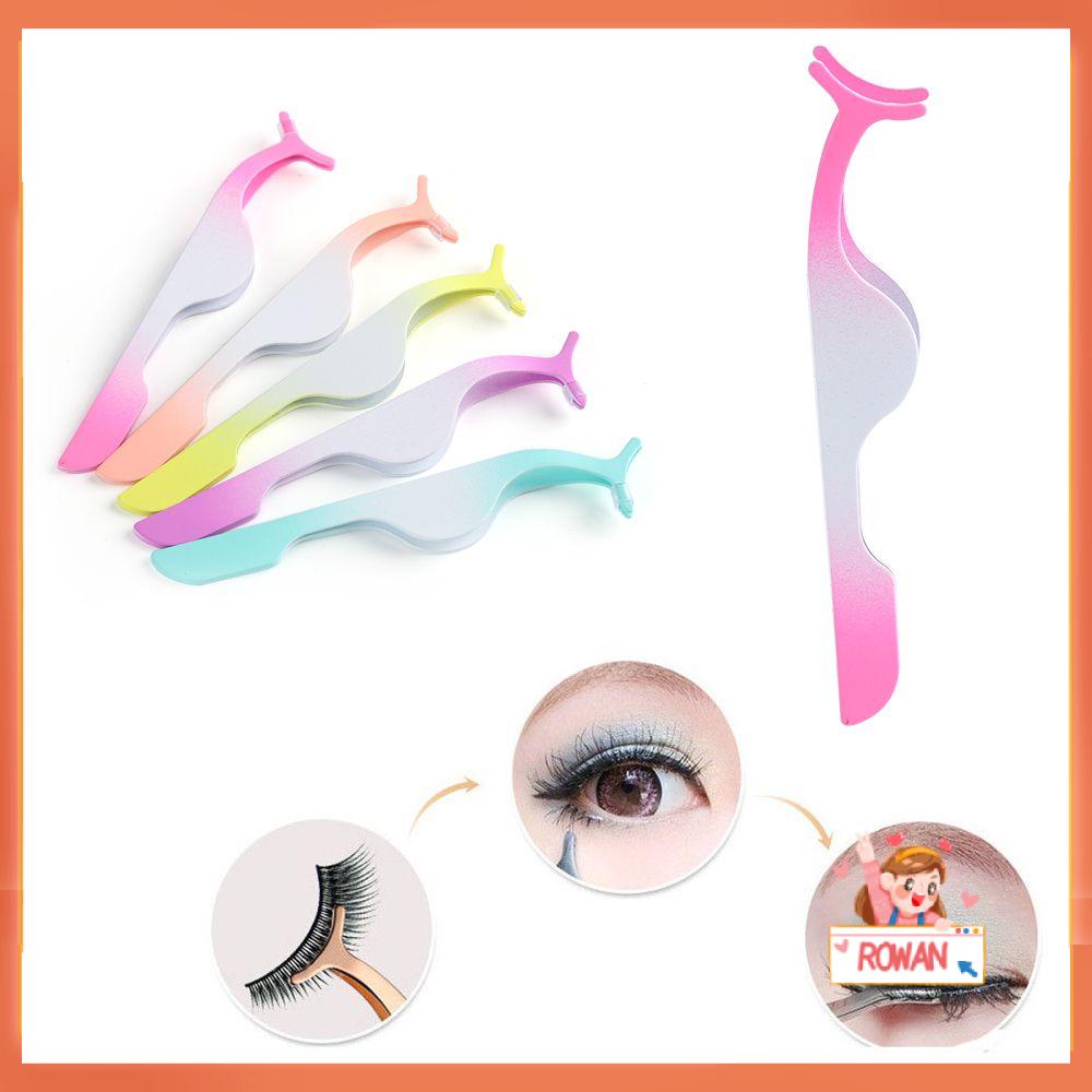 R-flower Pinset Bulu Mata Palsu Remover Aplikator Multifungsi Nipper