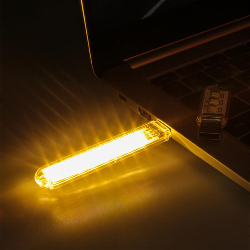 ღ Mini Usb Led Lampu Kerja Ultra Terang Buku Bacaan 3/8led Lampu untuk Power Bank Pc Laptop notebook Meja Malam Lampu Meja Portabel Pencahayaan