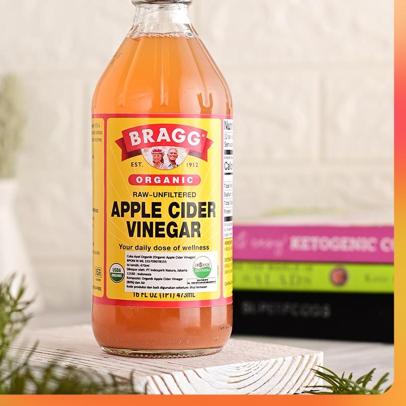 

۝ Bragg Organic Apple Cider Vinegar 473 ml ➭