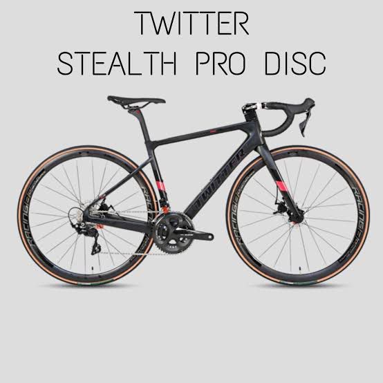 ROADBIKE TWITTER STEALTH PRO DISCBRAKE RS Sepeda Balap