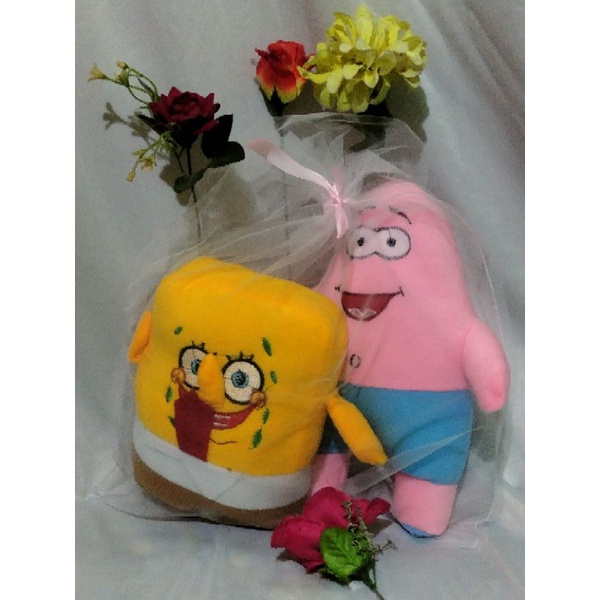 boneka Spongebob & Patrick