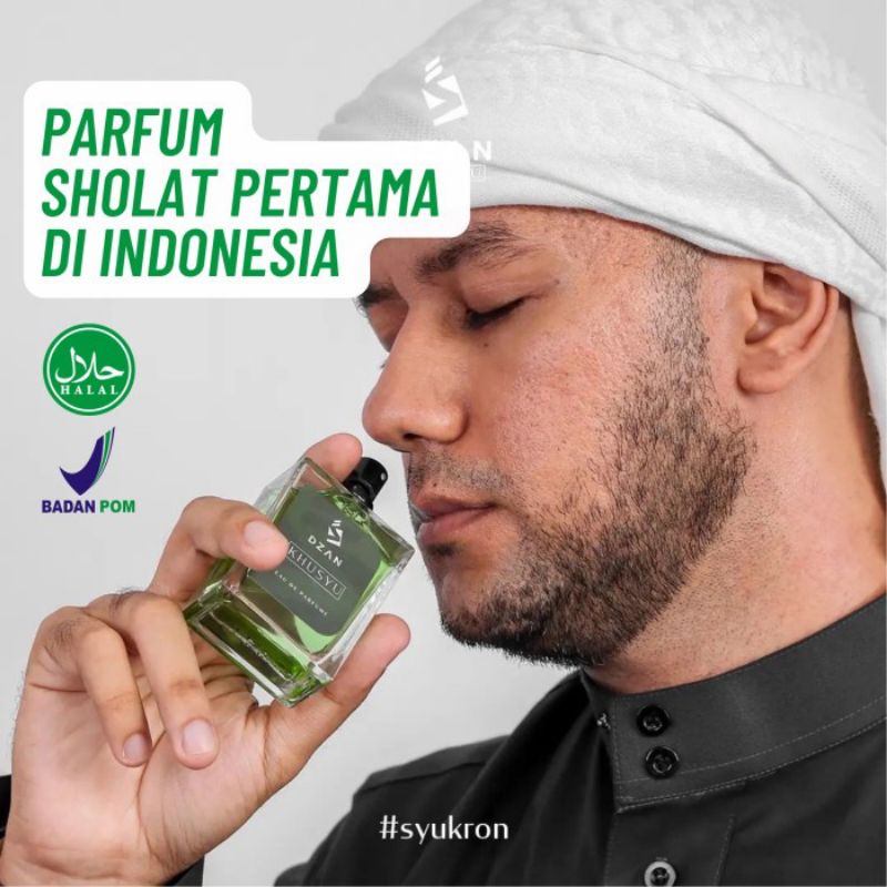 (TERLARIS) DZAN KHUSYU PARFUME ORIGINAL - PARFUM SHOLAT HALAL TAHAN LAMA 7-12 Jam | PROMO BELI 1 GRATIS 1