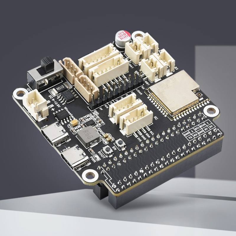 Zzz Papan Driver Umum Untuk Robot Mendukung Wifi ESP-NOW Komunikasi 7-13v Input Driver Board Type-C Download Port