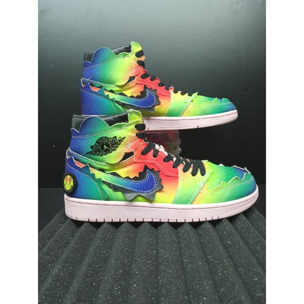 Sepatu AJ1 Balvin Size 41 second