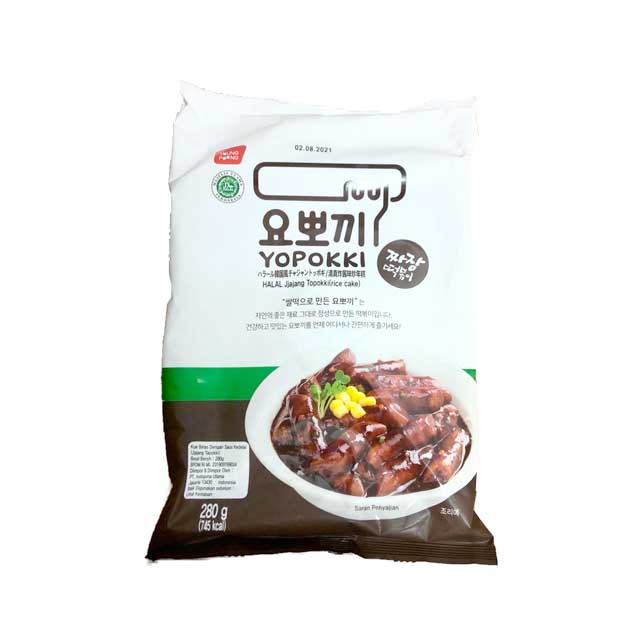 

YOPOKKI RICE CAKE JJAJANG TOPOKKI 280 GR