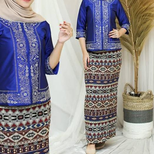 ♞ Atasan Blouse / Kebaya Rosi Full Bordir - AF711 ♬