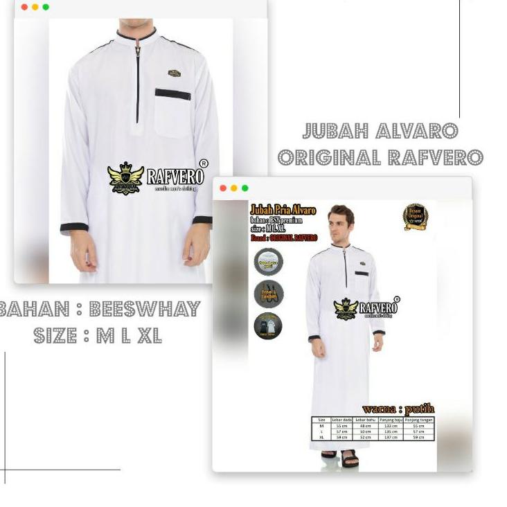 ✻ Gamis Pria Alvaro - Jubah pria ✿
