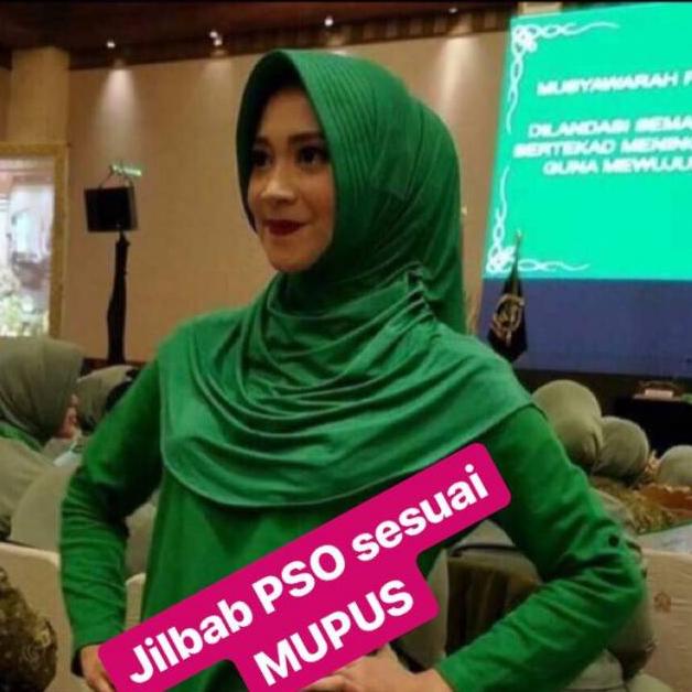 Jilbab PSO nusantara ANTEM (KODE X5460)