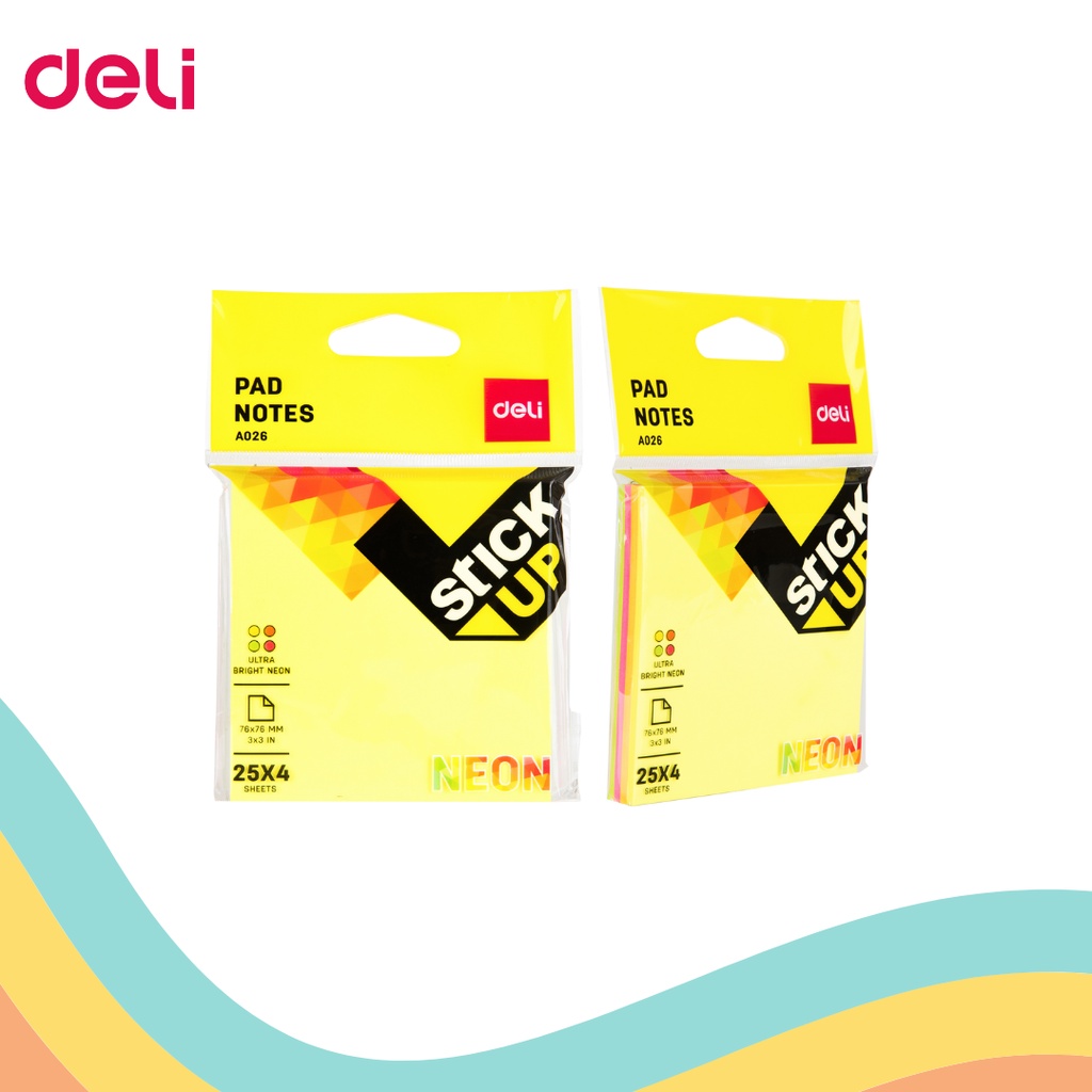 

STICK NOTE DELI A-02602 (1 PCS)